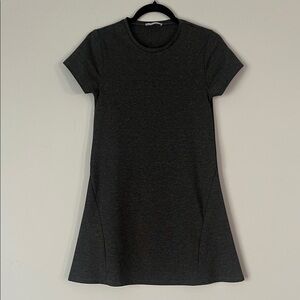 Zara Charcoal Gray Mini Dress